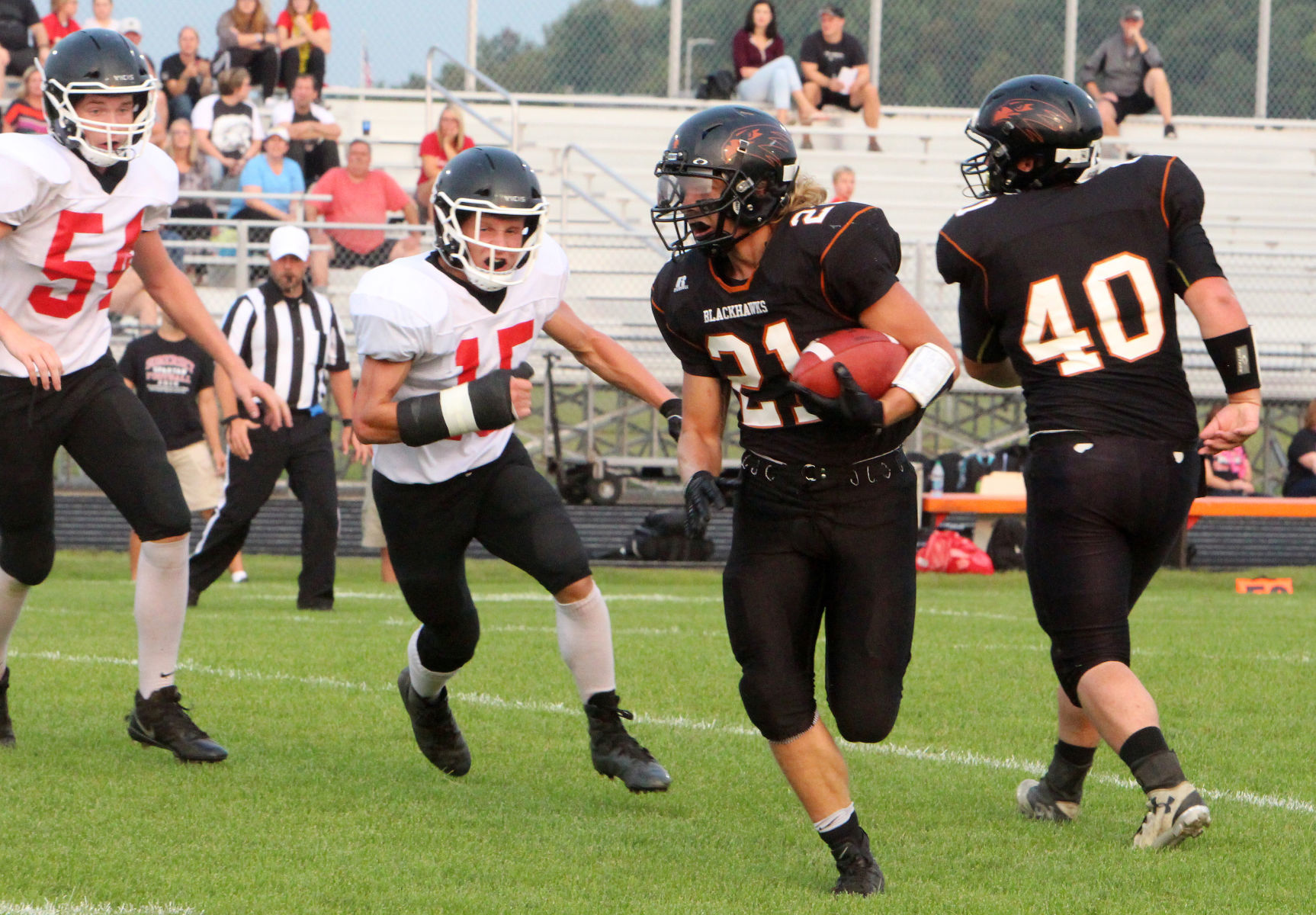 Somerset at Bloomer football 8-17-18